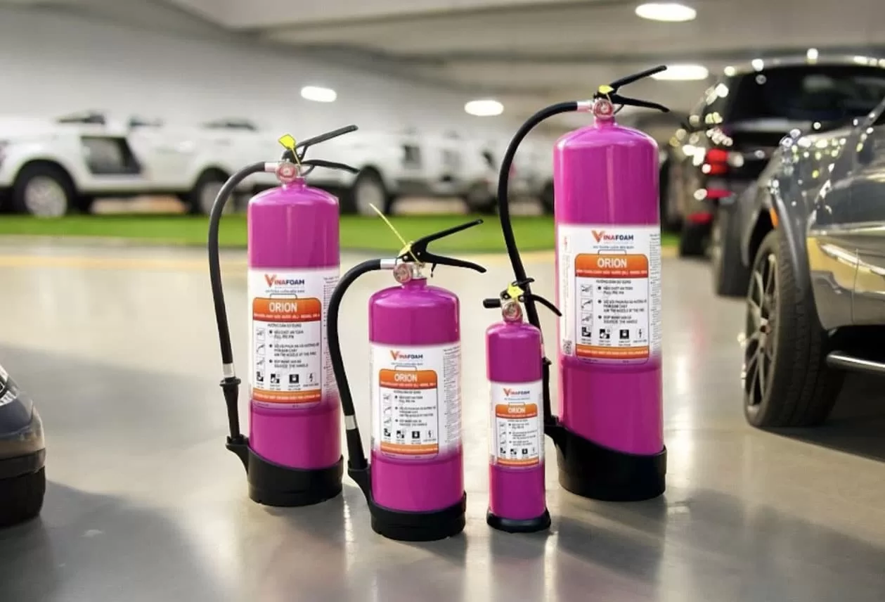Bình chữa cháy Pin Lithium đa năng VinaFoam ORION 9L OR-9